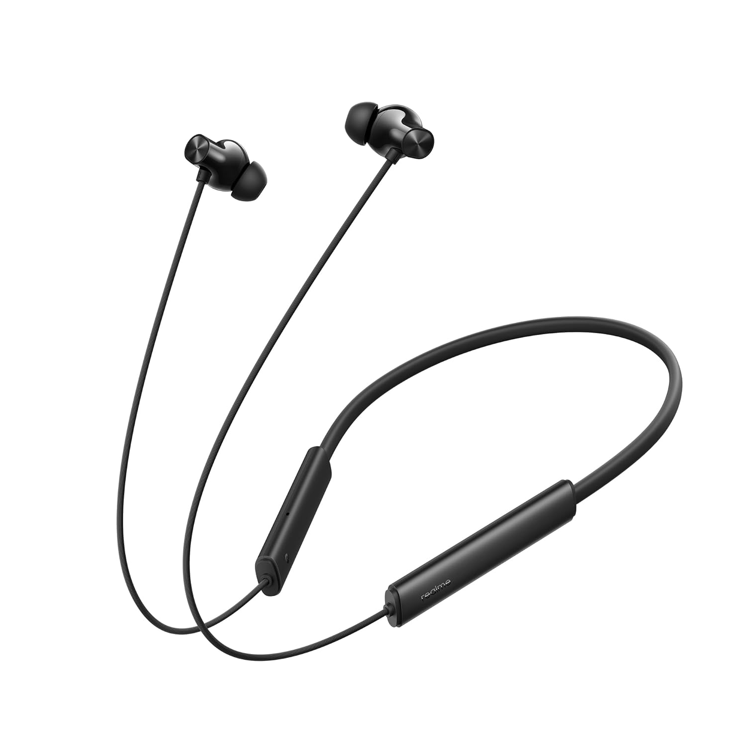 realme Buds Wireless 3 Neo with 13.4mm Driver, 32 hrs Playback, Dual Device Connection Bluetooth  (Black, In the Ear)