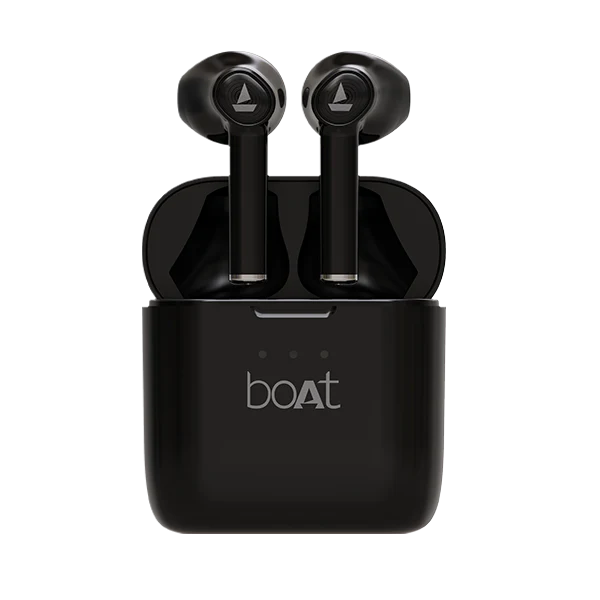boAt Airdopes 131 with upto 60 hours and ASAP Charge Bluetooth  (Active Black, True Wireless)
