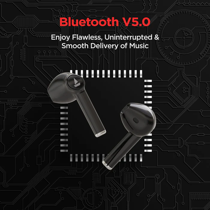 boAt Airdopes 131 with upto 60 hours and ASAP Charge Bluetooth  (Active Black, True Wireless)