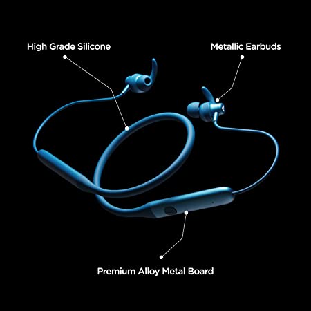 boAt Rockerz 335 Bluetooth  (Blue Ocean, In the Ear)