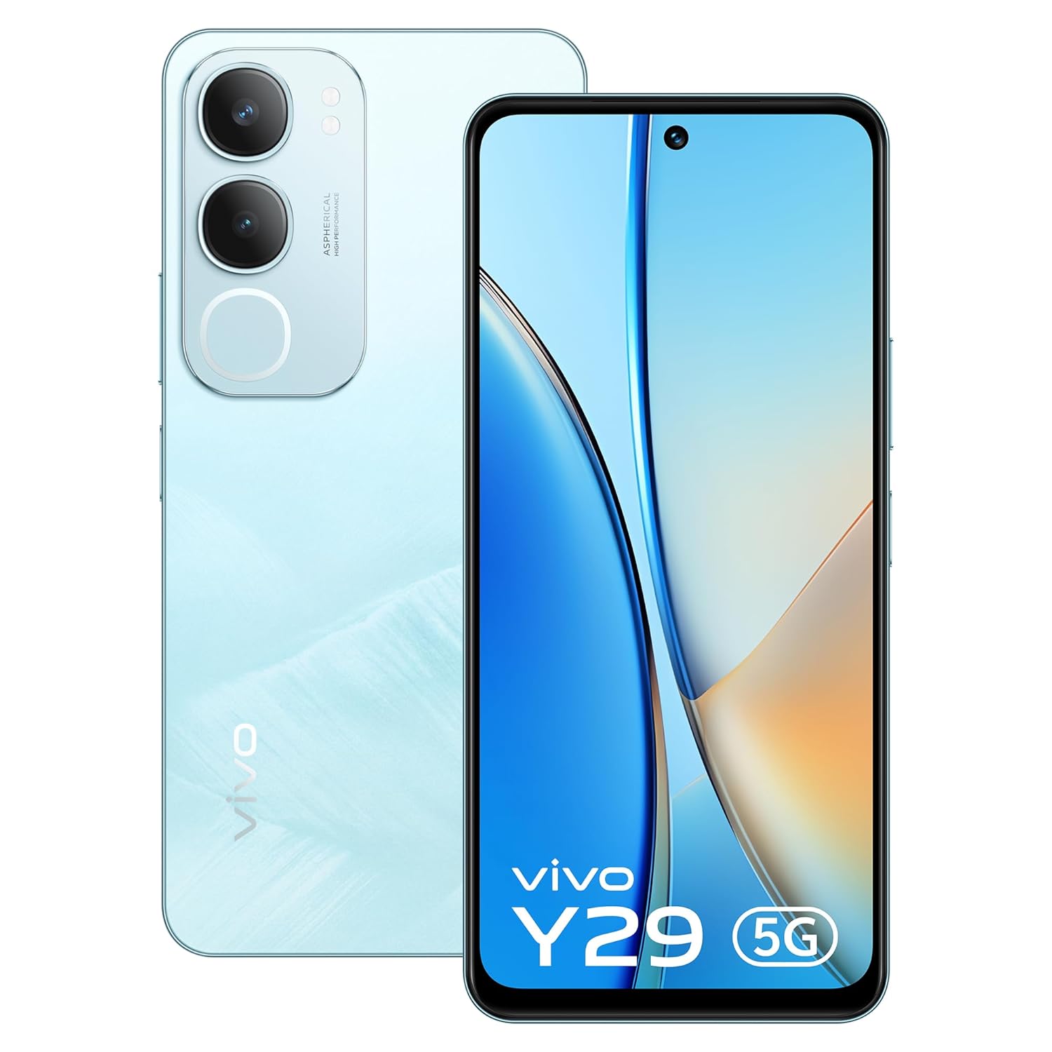 vivo Y29 5G (Glacier Blue, 128 GB)  (4 GB RAM)