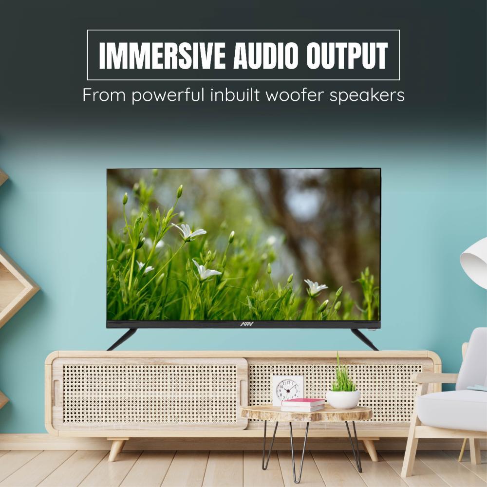 NVY 109 cm (43 inch) Full HD LED Smart Android Based TV  (NVA43SFR1)