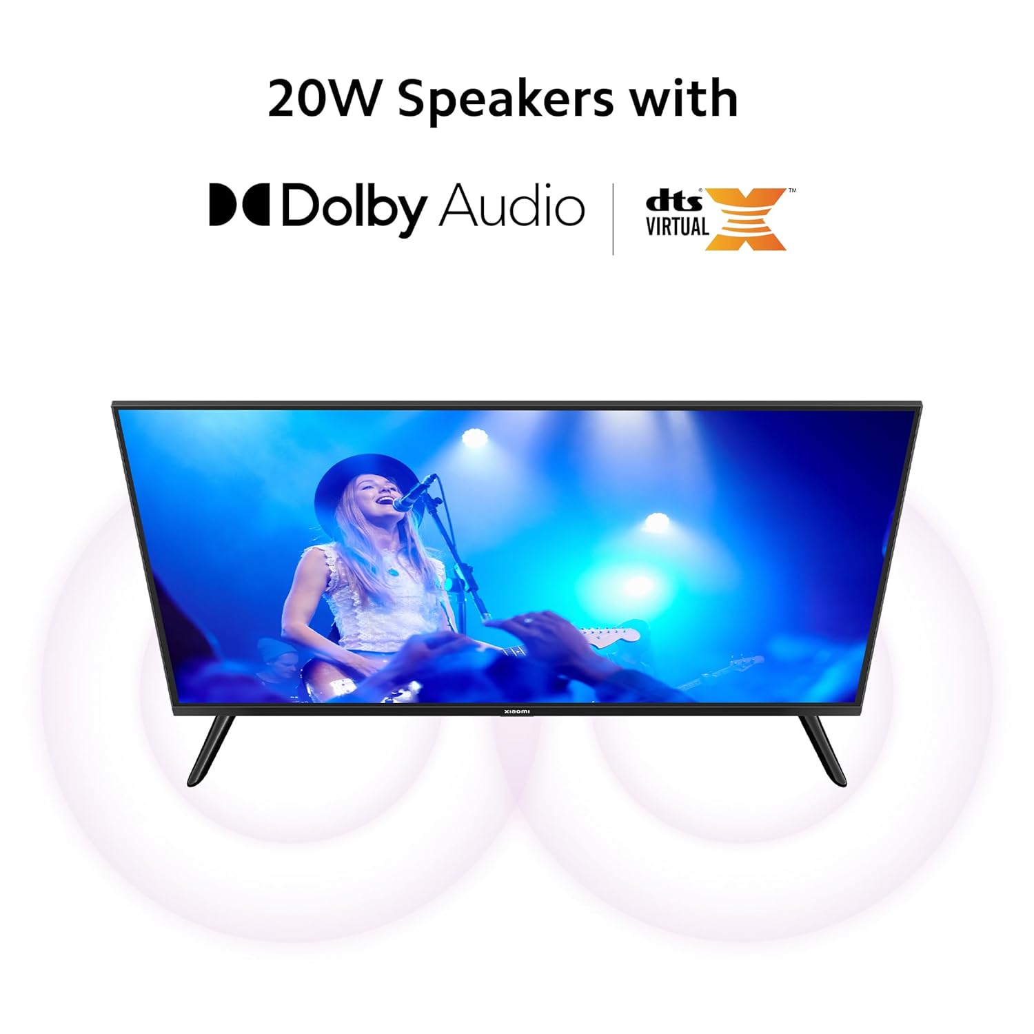 Mi by Xiaomi A Series 80 cm (32 inch) HD Ready LED Smart Google TV 2024 Edition with 200+ Free Channels |Dolby Audio | DTS:HD|DTS Virtual: X| Vivid Picture Engine| Dual Band Wi-Fi| Bluetooth 5.0