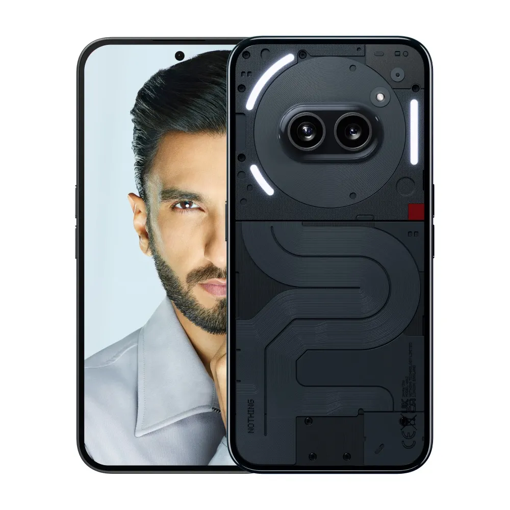 Nothing Phone (2a) 5G (Black, 256 GB)  (12 GB RAM)