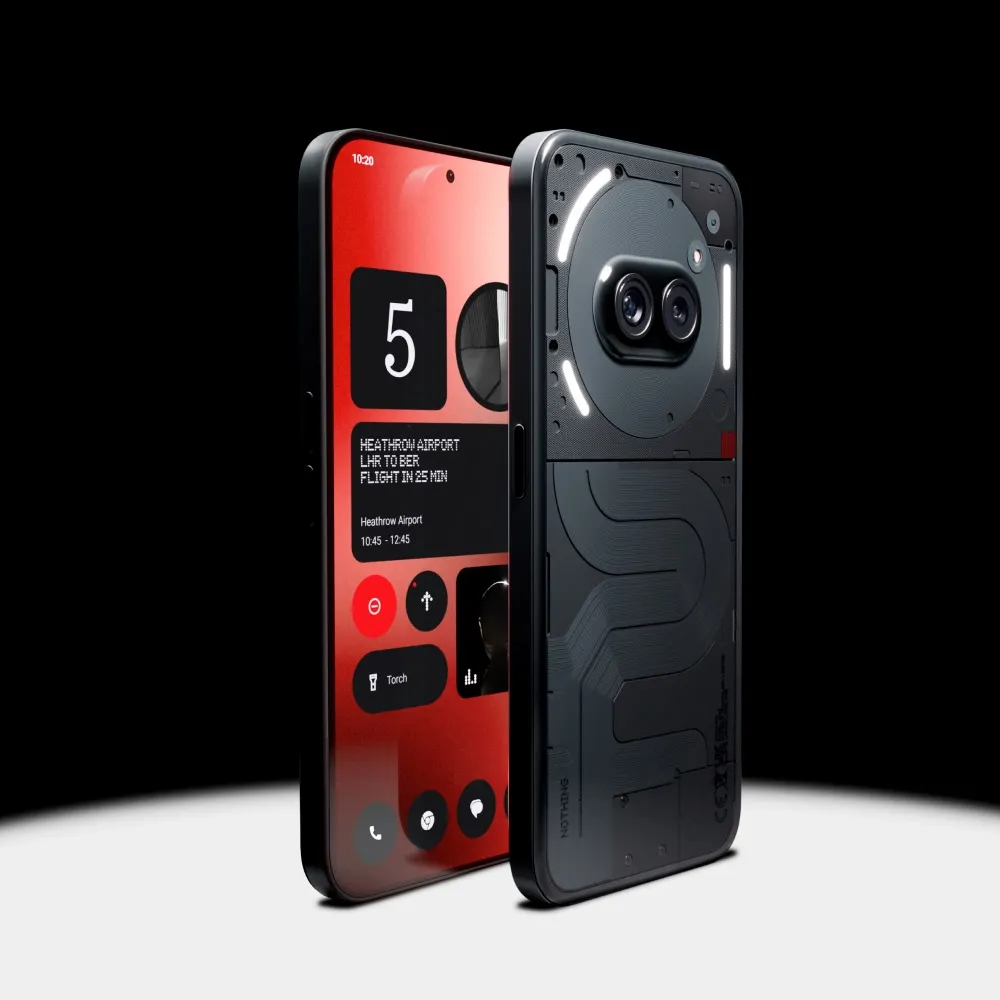 Nothing Phone (2a) 5G (Black, 256 GB)  (12 GB RAM)