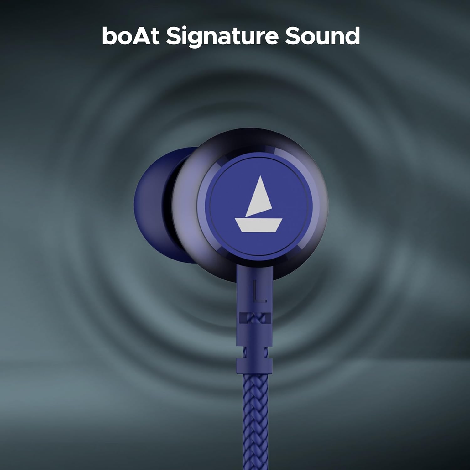 boAt Rockerz 110 with 40 HRS Playback, ENx Technology, Beast Mode & ASAP Charge Bluetooth  (Deep Purple, In the Ear)