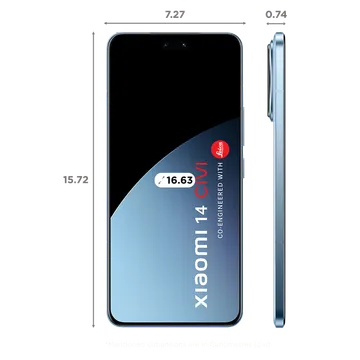 Xiaomi 14 CIVI (Cruise Blue, 256 GB)  (8 GB RAM)