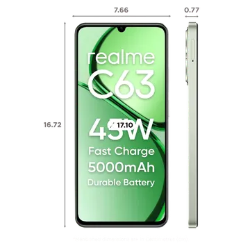 realme C63 (Jade Green, 128 GB)  (4 GB RAM)