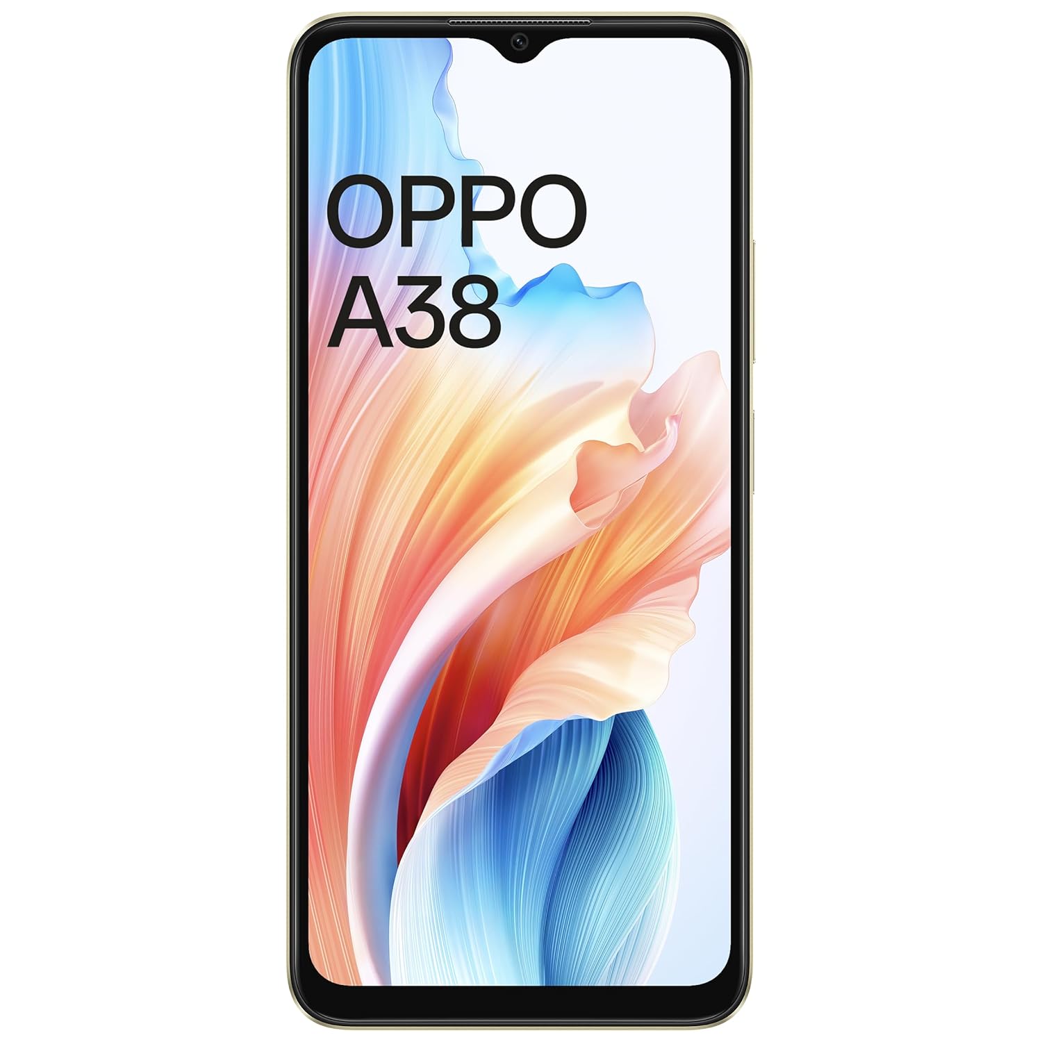 OPPO A38 (Glowing Gold, 128 GB)  (4 GB RAM)