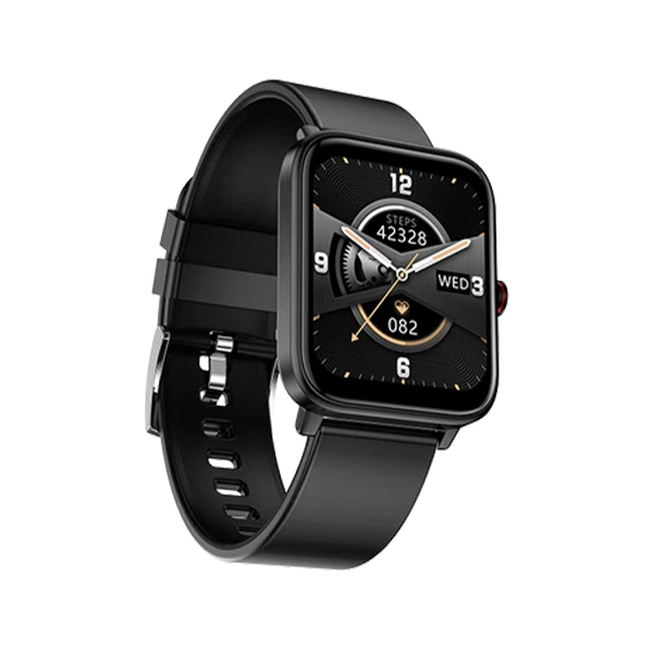 Fire-Boltt Ninja Pro Max 40.6mm (1.6) Smart Watch Ultra Thin Body & 27 Sports Mode, IP68 Smartwatch  (Black Strap, Free Size)