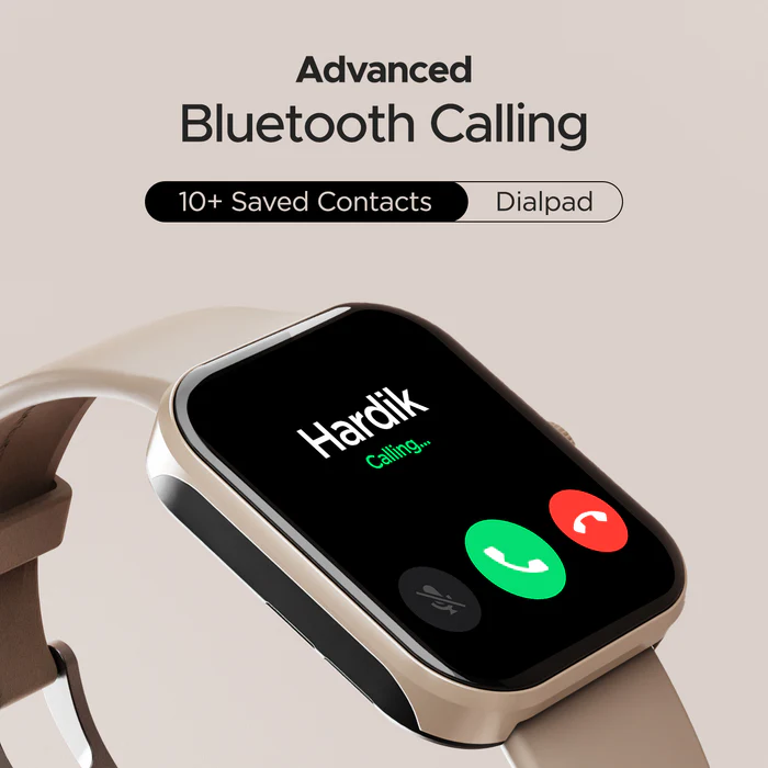 boAt Ultima Connect Max w/ 5.08 cm(2.0") HD Display, BT Calling and 100+ Sports Modes Smartwatch  (Cherry Blossom Strap, Free Size)