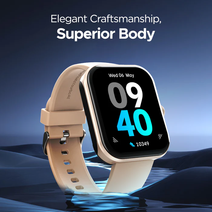 boAt Ultima Connect Max w/ 5.08 cm(2.0") HD Display, BT Calling and 100+ Sports Modes Smartwatch  (Cherry Blossom Strap, Free Size)