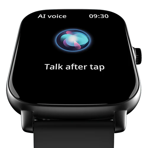 Noise Icon Buzz 1.69" Display with Bluetooth Calling, Built-In Games, Voice Assistant Smartwatch  (Jet Black Strap, Regular)