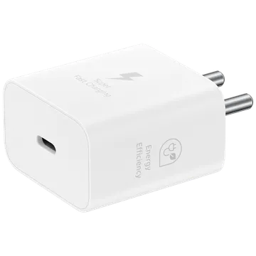 Samsung Original 25W Type-C Travel Adaptor Without Cable, White
