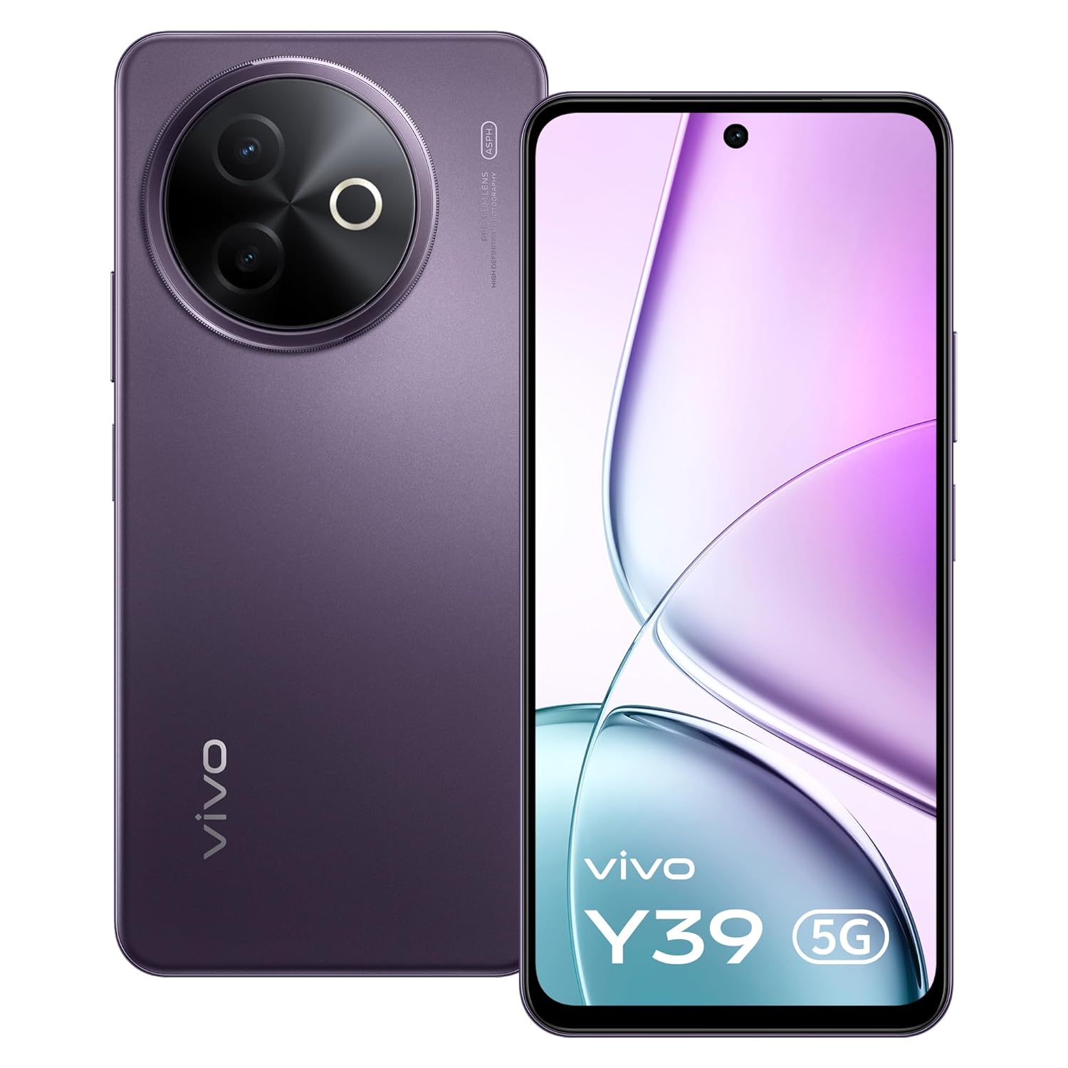 vivo Y39 5G (Lotus Purple, 128 GB)  (8 GB RAM)