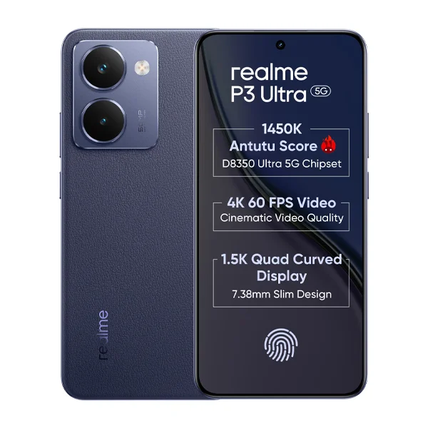 realme P3 Ultra 5G (Neptune Blue, 128 GB)  (8 GB RAM)