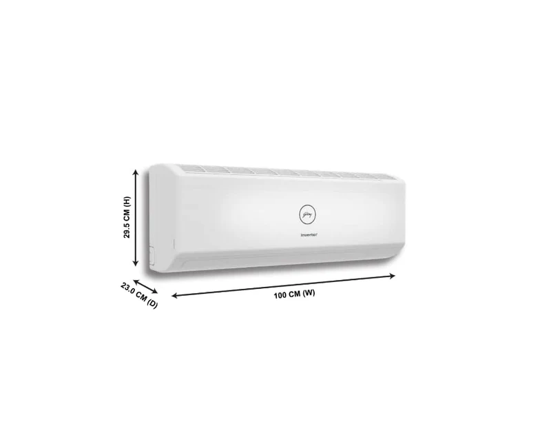 Godrej 2024 Model 2 Ton 3 Star Split Inverter AC - White  (SIC 24ITC3-WWR, Copper Condenser)