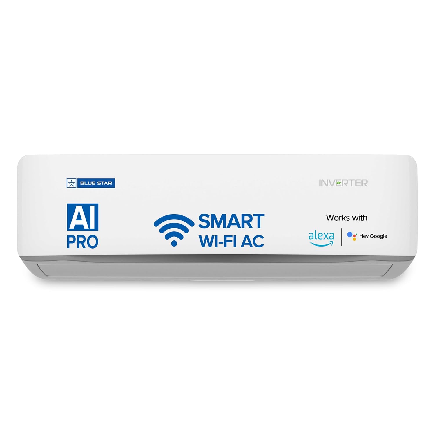 Blue Star 2025 Model 1.5 Ton 5 Star Split Inverter AC with Wi-fi Connect - White (IC518ZNURS, Copper Condenser)