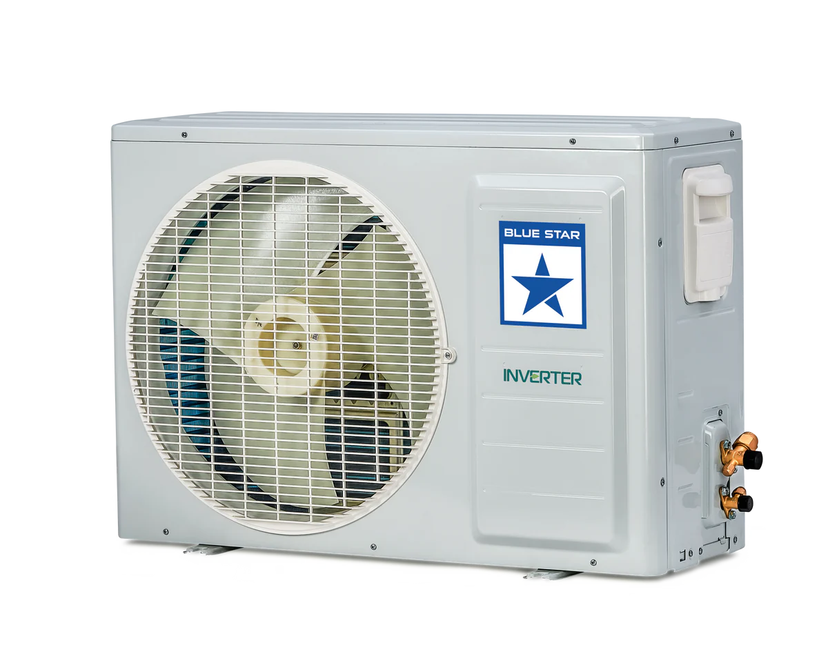 Blue Star 2024 Model 2 Ton 3 Star Split Inverter AC - White  (IB324TKU, Copper Condenser)