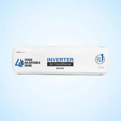 Voltas 1.5 Ton 3 Star Split Inverter AC - White  (183V Vectra Magnum (4503556), Copper Condenser)