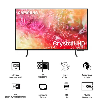 SAMSUNG 108 cm (43 inch) Ultra HD (4K) LED Smart Tizen TV  (UA43DU7000KLXL)