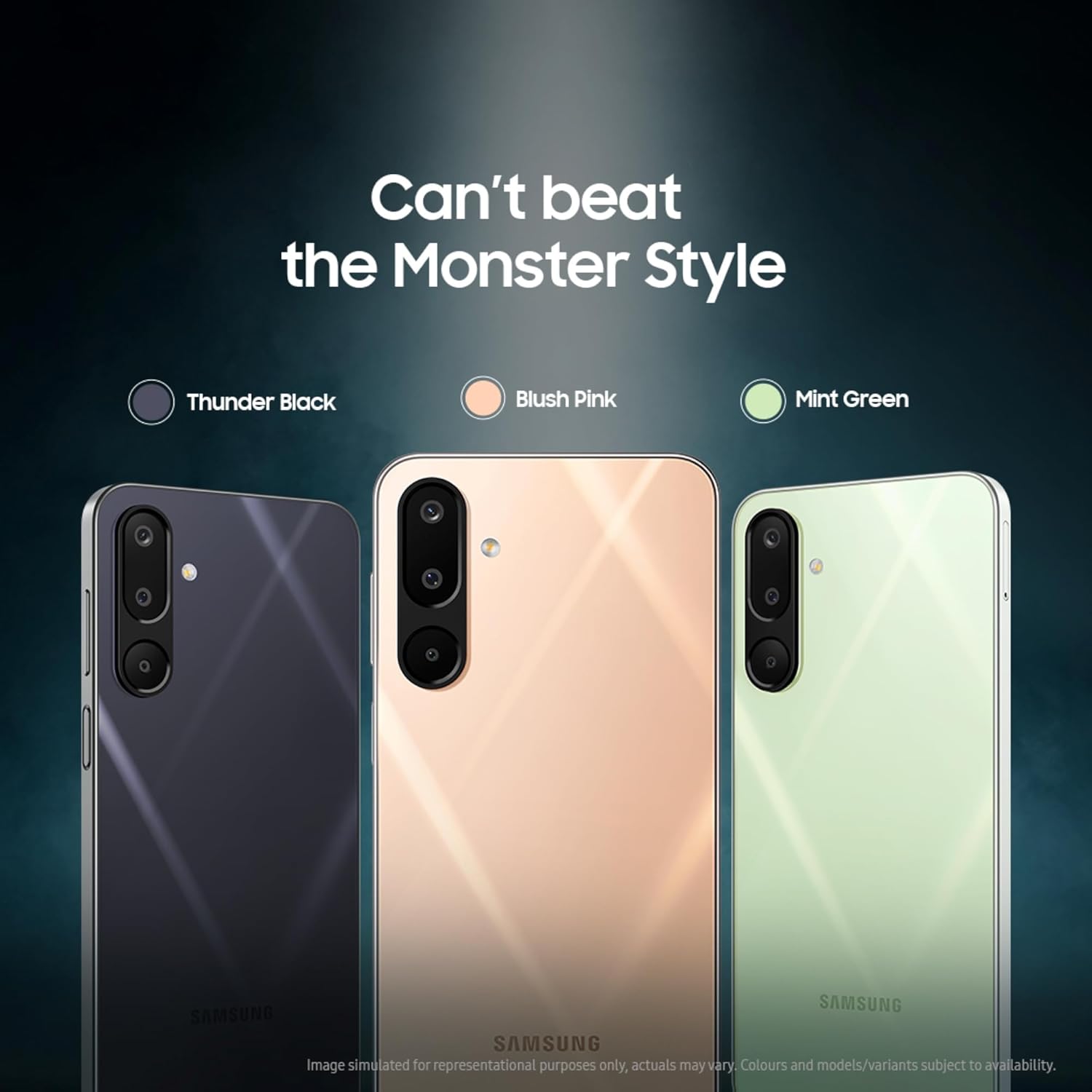 SAMSUNG Galaxy M16 5G (Thunder Black, 128 GB)  (4 GB RAM)