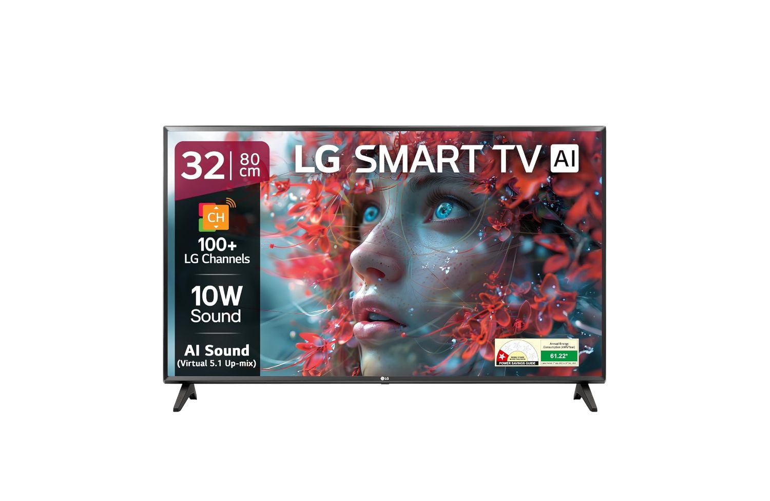 LG LR570 80 cm (32 inch) HD Ready LED Smart WebOS TV 2025 