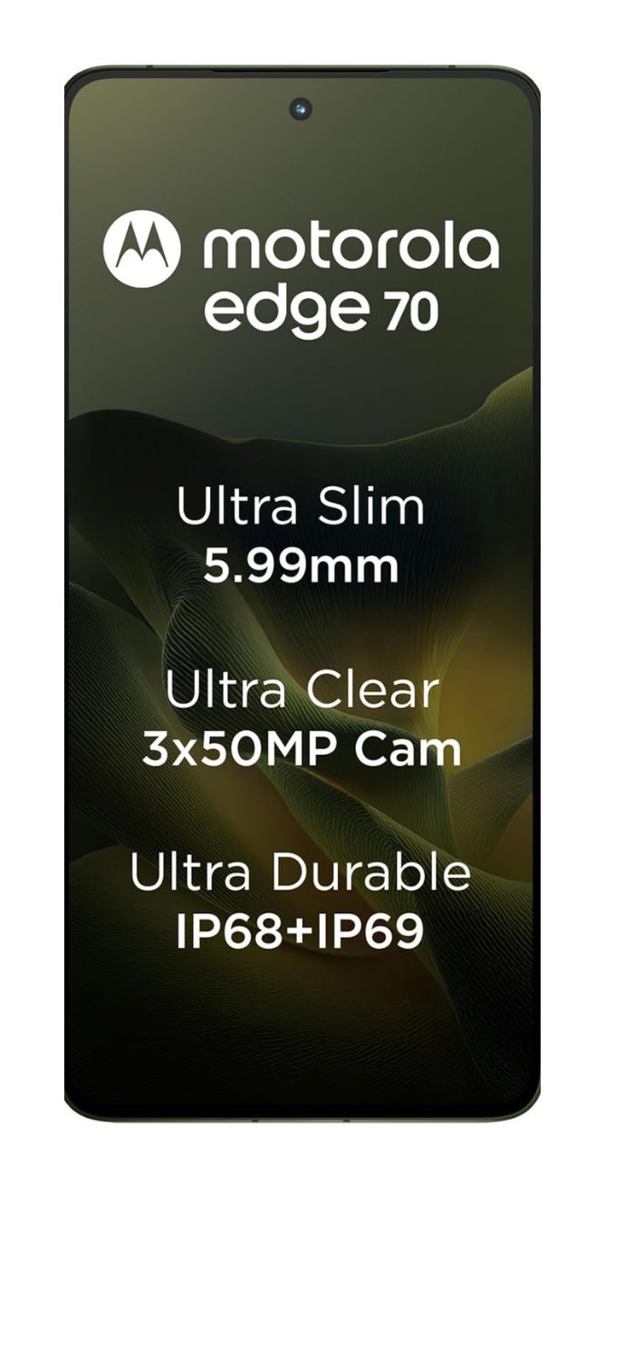 MOTOROLA Edge 70 (PANTONE Bronze Green, 256 GB)  (8 GB RAM)