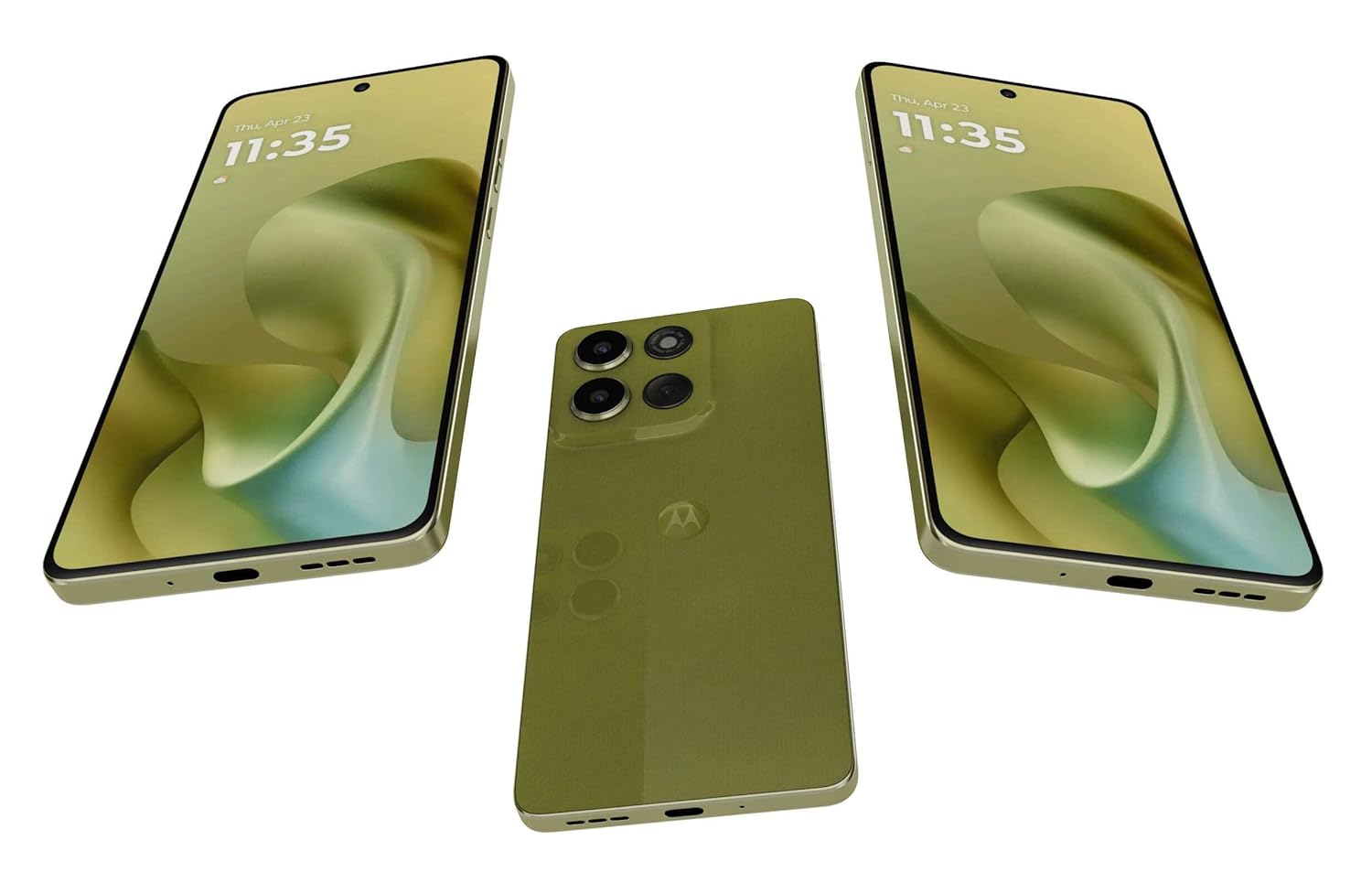 MOTOROLA G86 Power 5G (Pantone Golden Cypress, 128 GB)  (8 GB RAM)