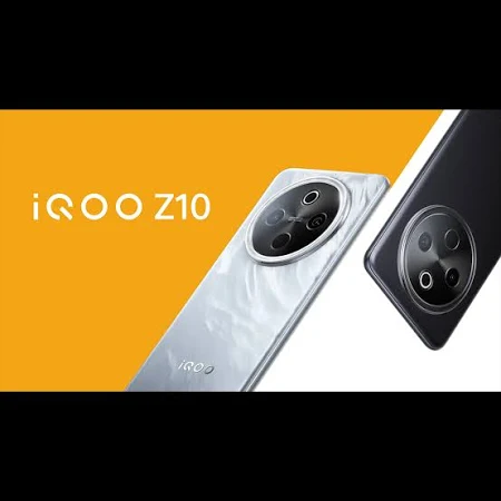 IQOO Z10 5G (Stellar Black / Black, 128 GB)  (8 GB RAM)
