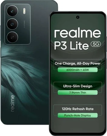realme P3 Lite 5G Charger in the Box (Midnight Lily, 128 GB)  (6 GB RAM)