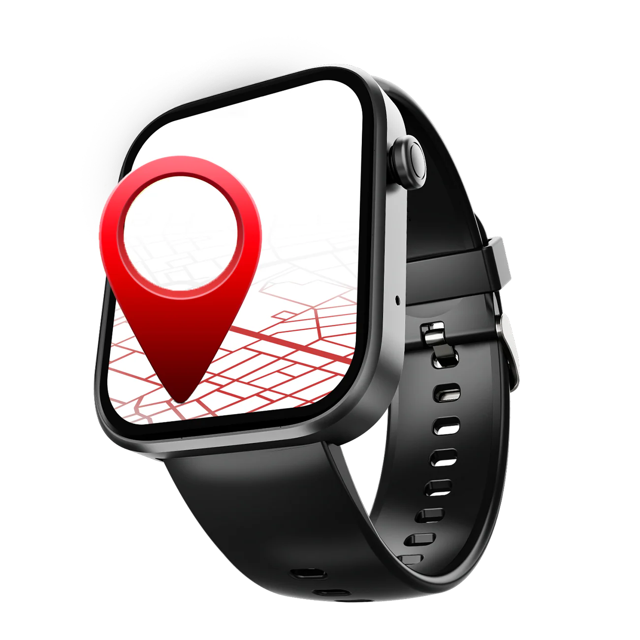 boAt Storm call 3 w/TBT Navigation,Watch Face Studio,1.83''(4.6 cm)HD Display,QR Tray Smartwatch  (Active Black Strap, Free Size)