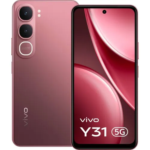 vivo Y31 5G (Rose Red, 128 GB) (4 GB RAM)