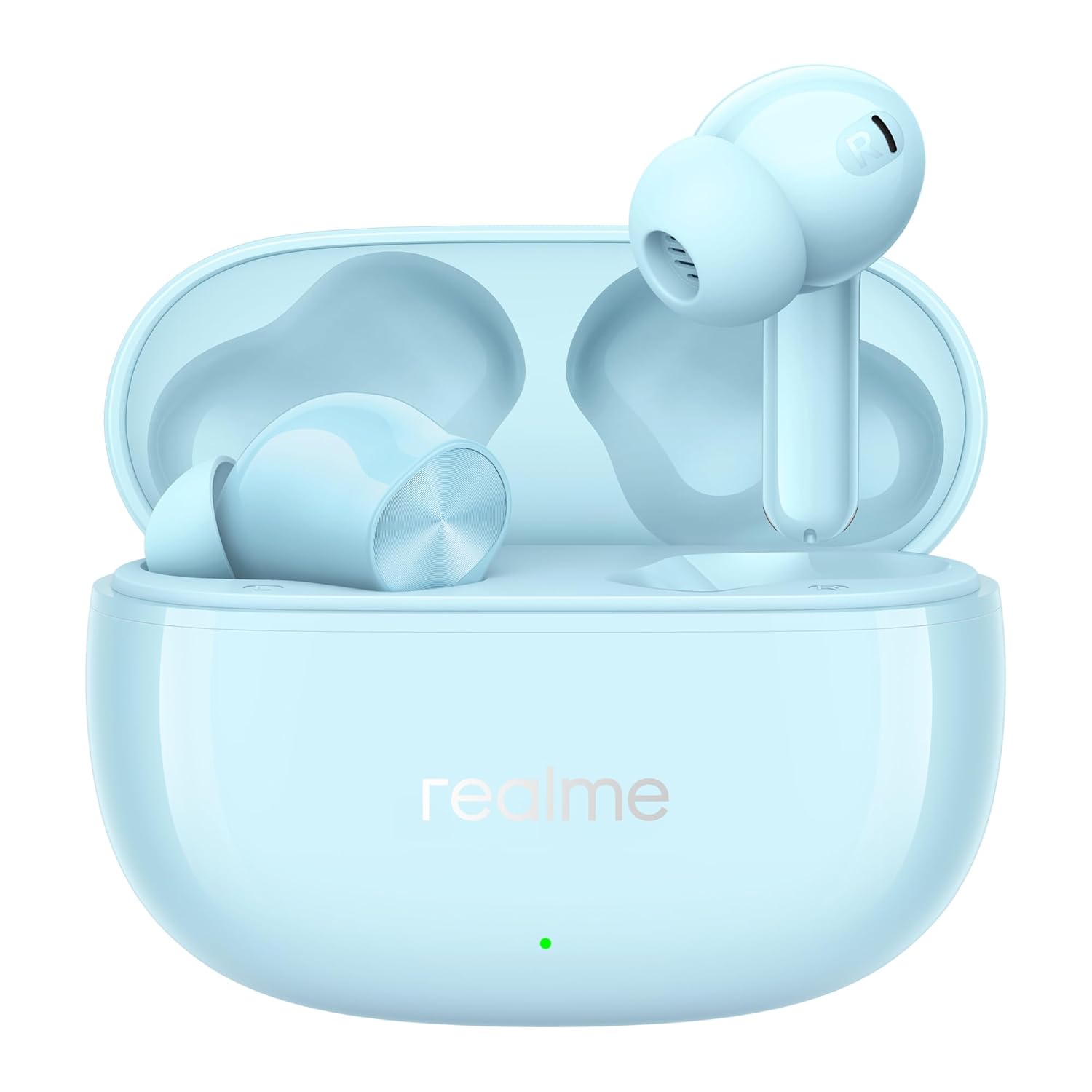 realme Buds T200x with 25dB ANC,12.4mm Dynamic Bass Drivers,48Hrs Playback, BT5.4, IP55 Bluetooth  (Frost Blue, True Wireless)