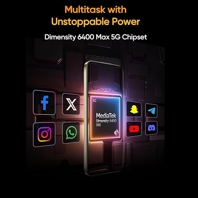 realme 15T 5G (Flowing Silver, 256 GB)  (8 GB RAM)