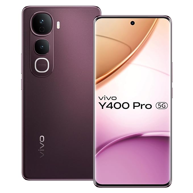 vivo Y400 Pro 5G (Nebula Purple, 128 GB)  (8 GB RAM)