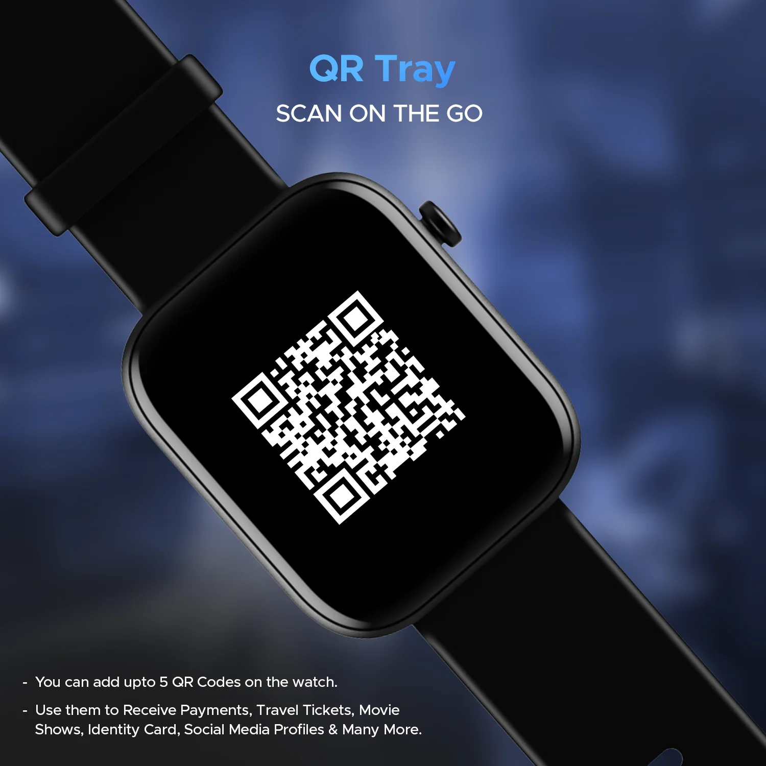 boAt Wave Astra 3 Smartwatch  (Active Black Strap, Free Size)