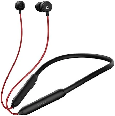 boAt Rockerz 195pro Bluetooth  (Fiery Black, In the Ear)