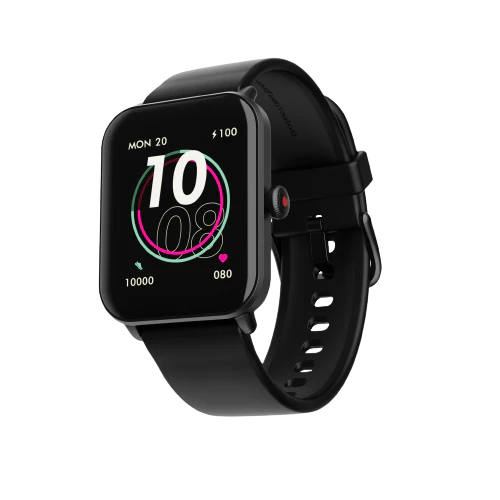 boAt Wave Fury with 1.83'' HD Display, Bluetooth Calling & Functional Crown Smartwatch  (Green Strap, Free Size)