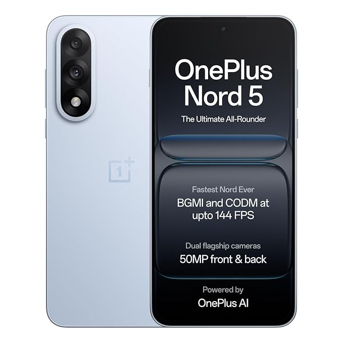 OnePlus Nord 5 5G (Dry Ice, 256 GB) (12 GB RAM)