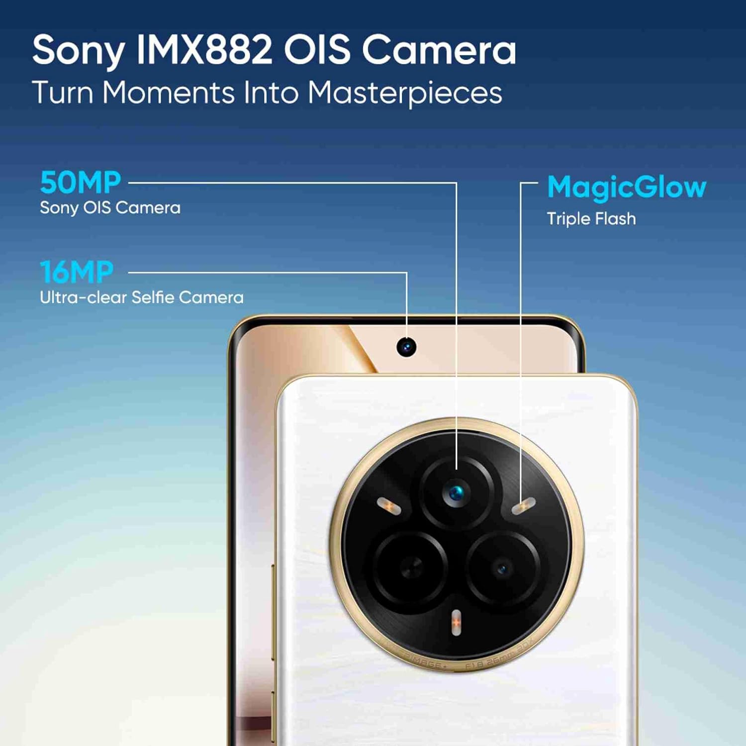 Share realme 14 Pro Lite 5G , 128 GB)  (8 GB RAM