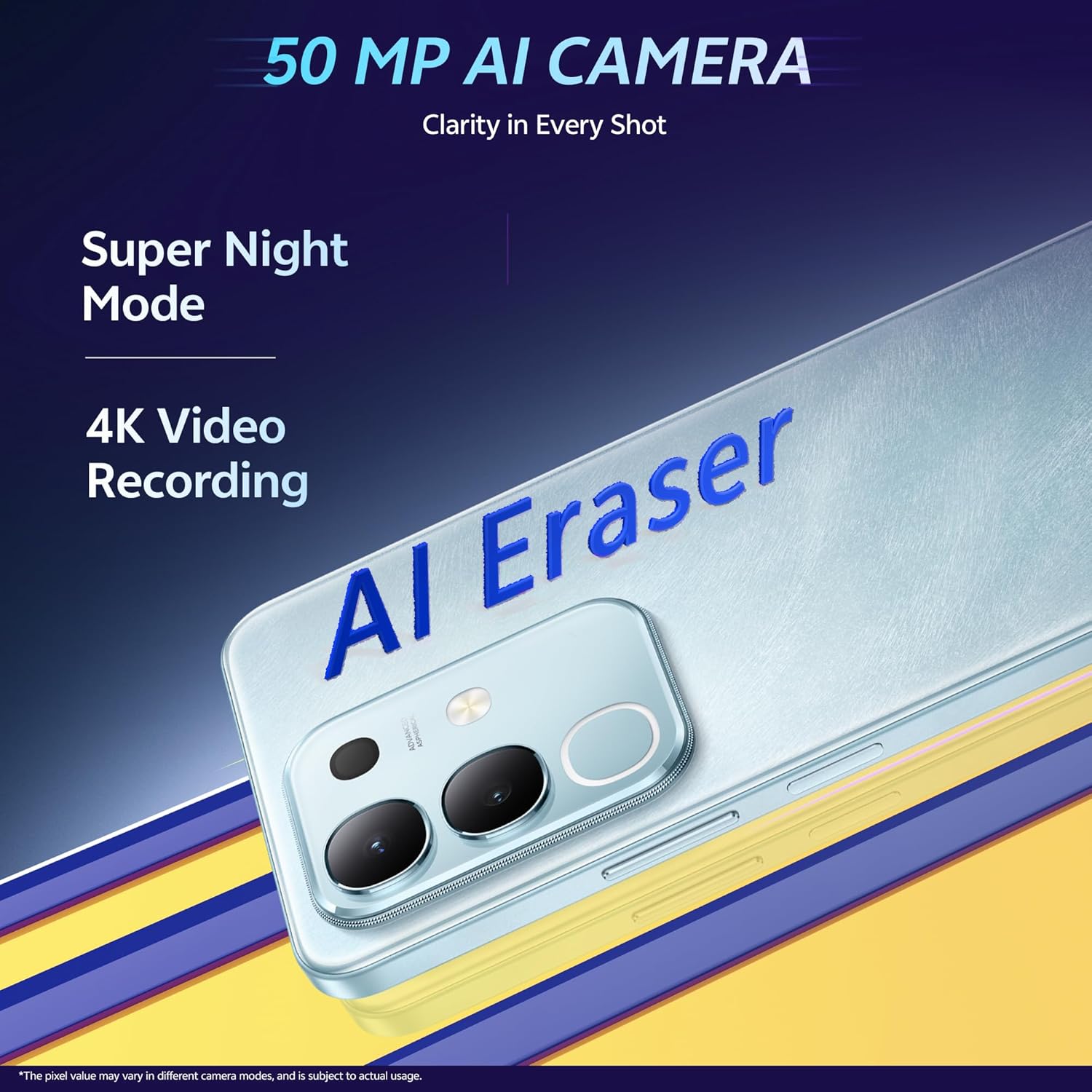 vivo T4x 5G (Glacial Teal, 128 GB)  (6 GB RAM)