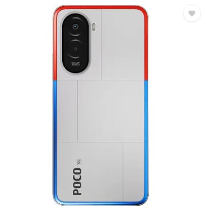 POCO M7 Plus 5G (Chrome Silver, 128 GB)  (6 GB RAM)