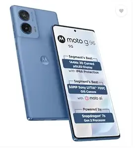 MOTOROLA G96 5G (Pantone Ashleigh Blue, 128 GB)  (8 GB RAM)
