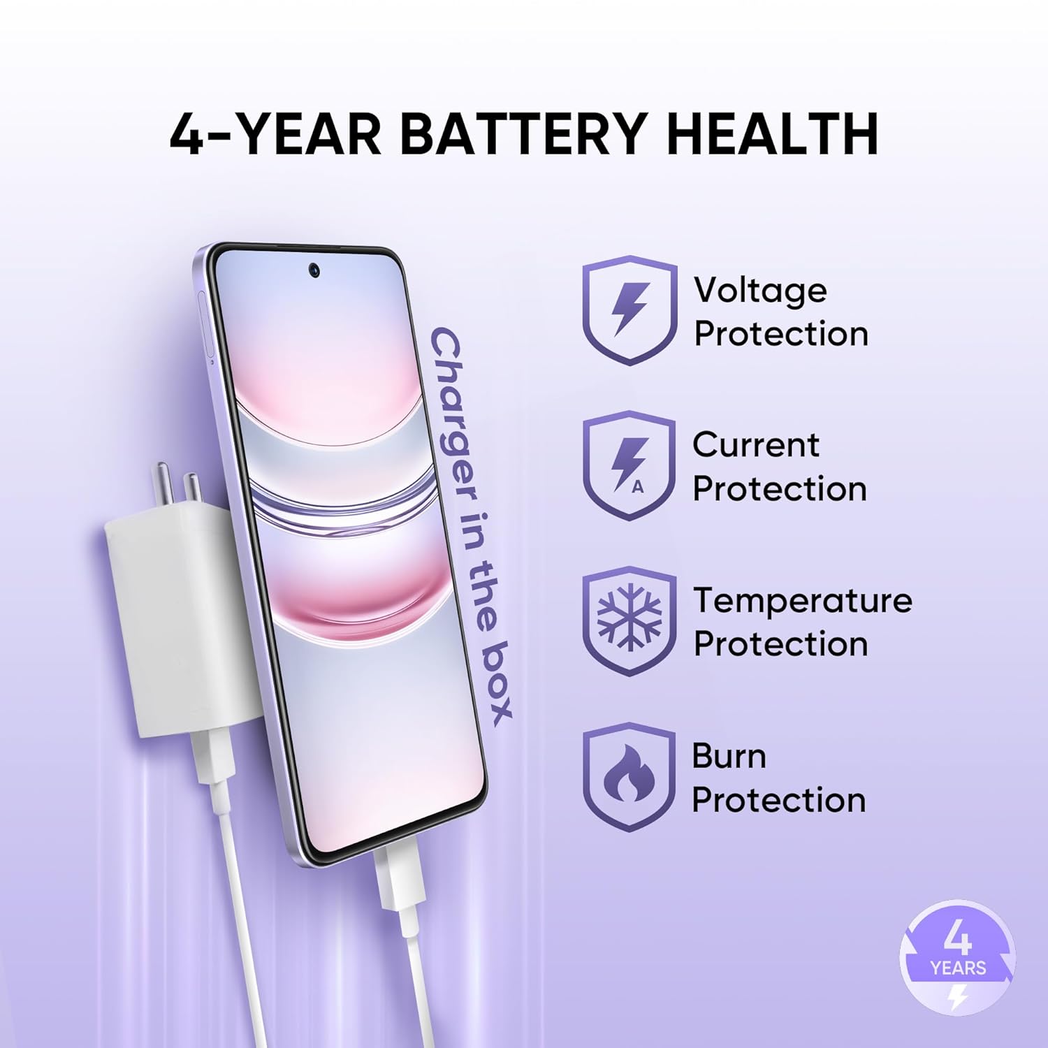 realme Narzo 80 Lite 5G (Crystal Purple, 128 GB)  (6 GB RAM)