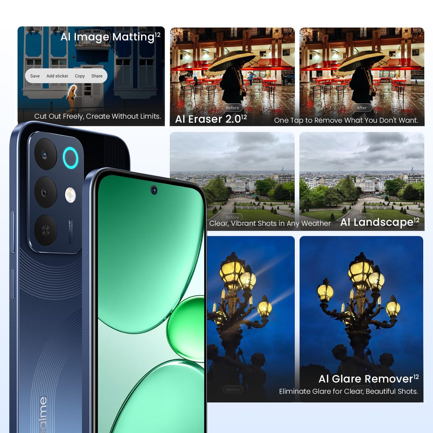 Realme 15x 5G (Marine Blue, 128 GB)  (6 GB RAM)