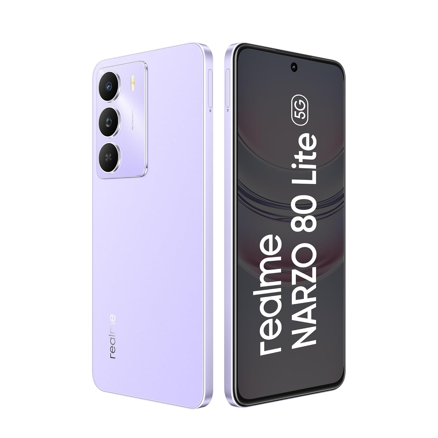 realme Narzo 80 Lite 5G (Crystal Purple, 128 GB)  (6 GB RAM)