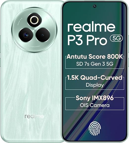 realme P3 Pro 5G (Nebula Glow, 256 GB)  (12 GB RAM)