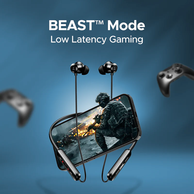 boAt Rockerz Summit Bluetooth  (Black, In the Ear)