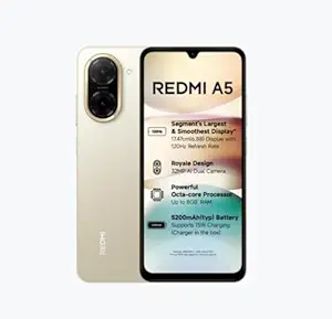REDMI A5 (Jaisalmer Gold, 64 GB)  (3 GB RAM)